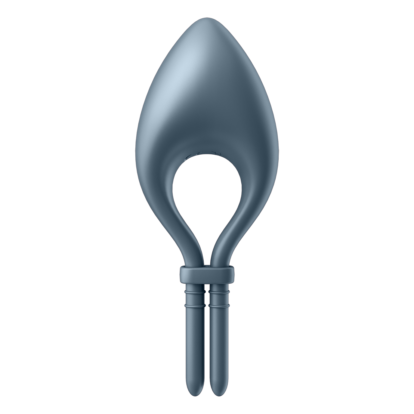 Satisfyer Bullseye Silicone App Enabled Vibrating Cock Ring Dark Blue