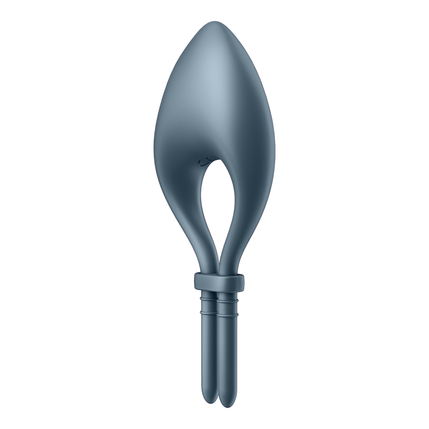 Satisfyer Bullseye Silicone App Enabled Vibrating Cock Ring Dark Blue