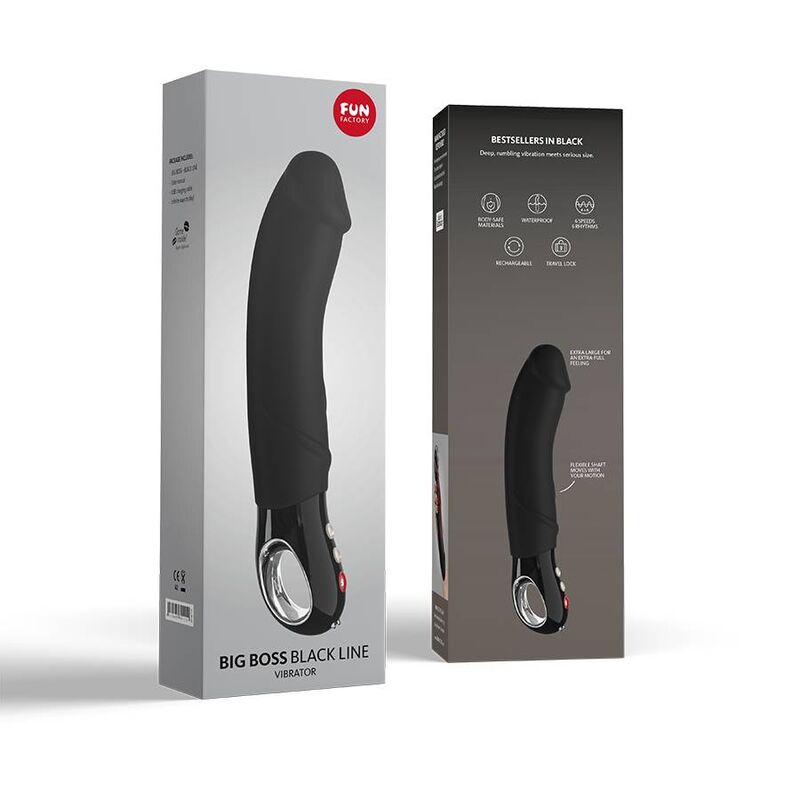Fun Factory Big Boss XL Vibrator Black