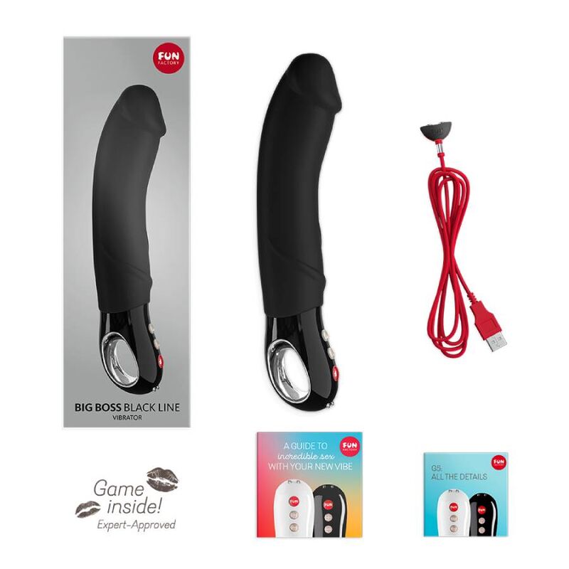 Fun Factory Big Boss XL Vibrator Black