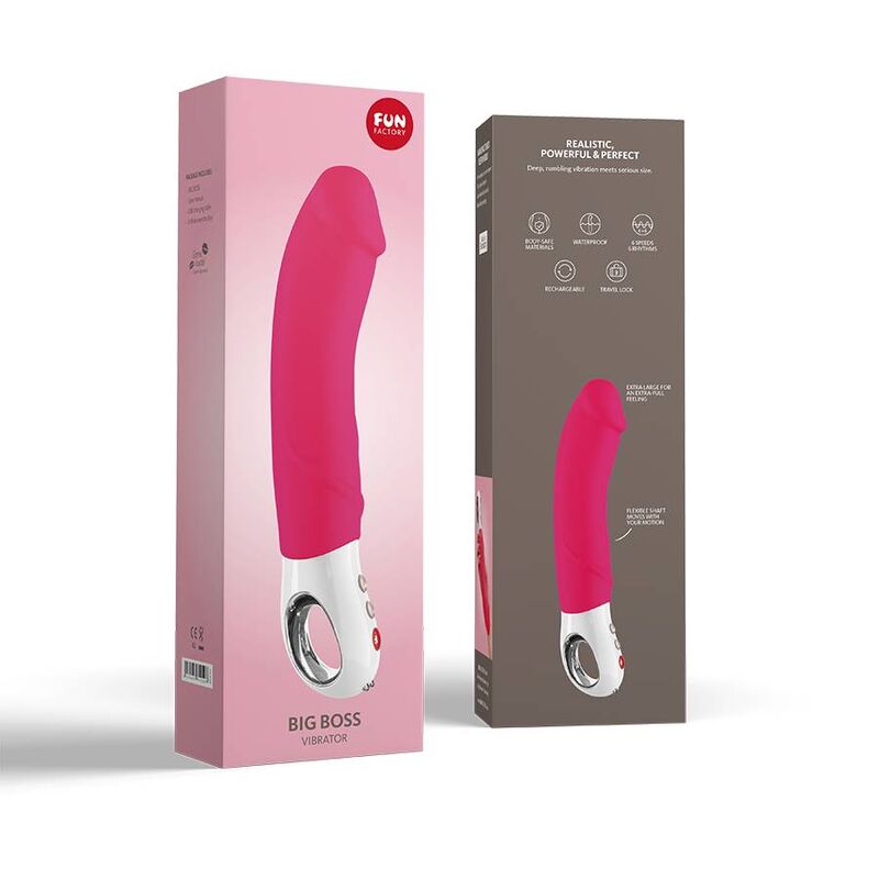 Fun Factory Big Boss XL Vibrator Pink