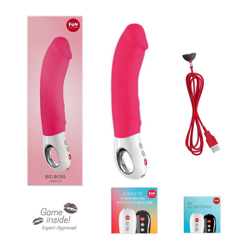 Fun Factory Big Boss XL Vibrator Pink