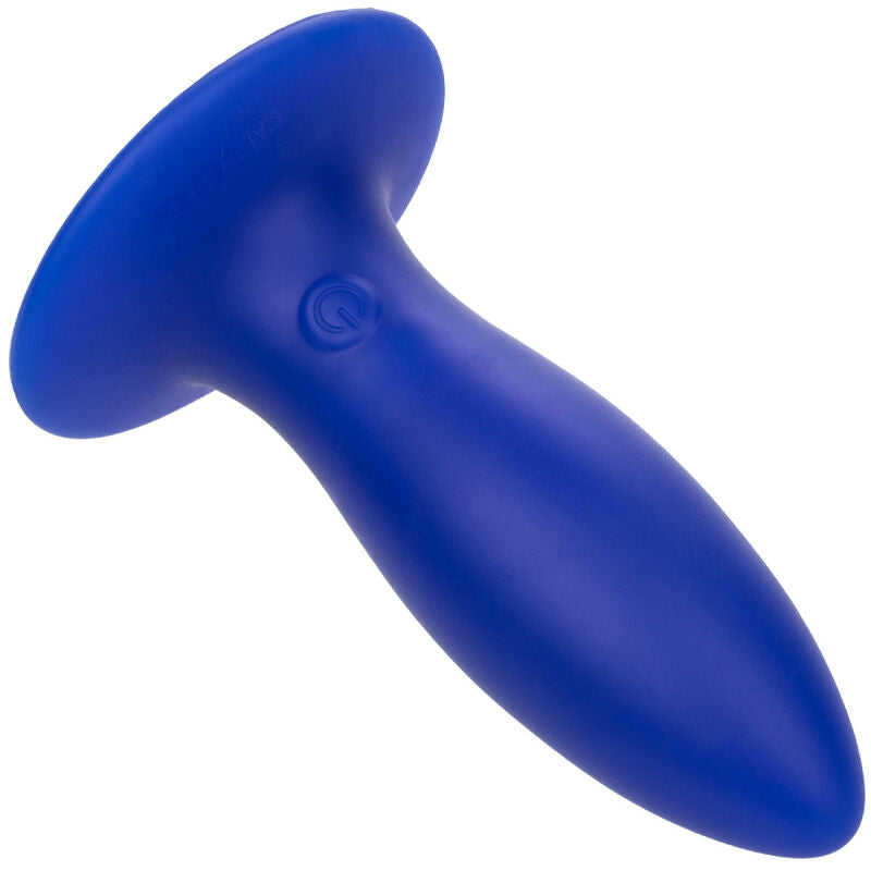 CalExotics Admiral Vibrating Torpedo Anal Plug Blue