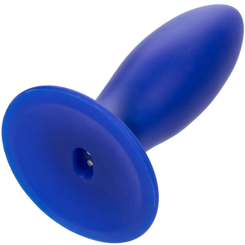 CalExotics Admiral Vibrating Torpedo Anal Plug Blue