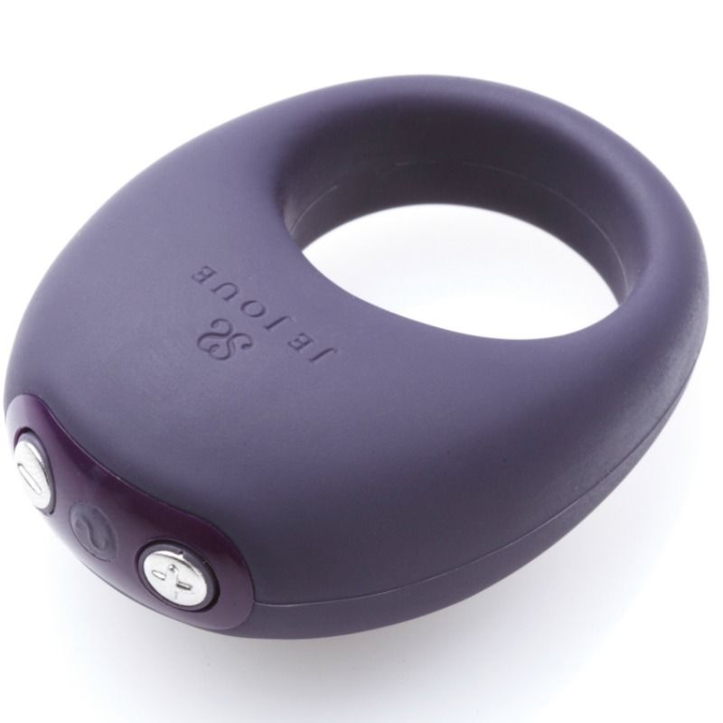 Je Joue Mio Vibrating Silicone Cock Ring Purple
