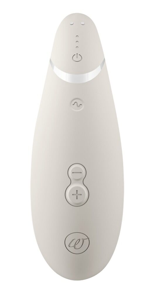 Womanizer Premium 2 Clitoral Stimulator Warm Gray