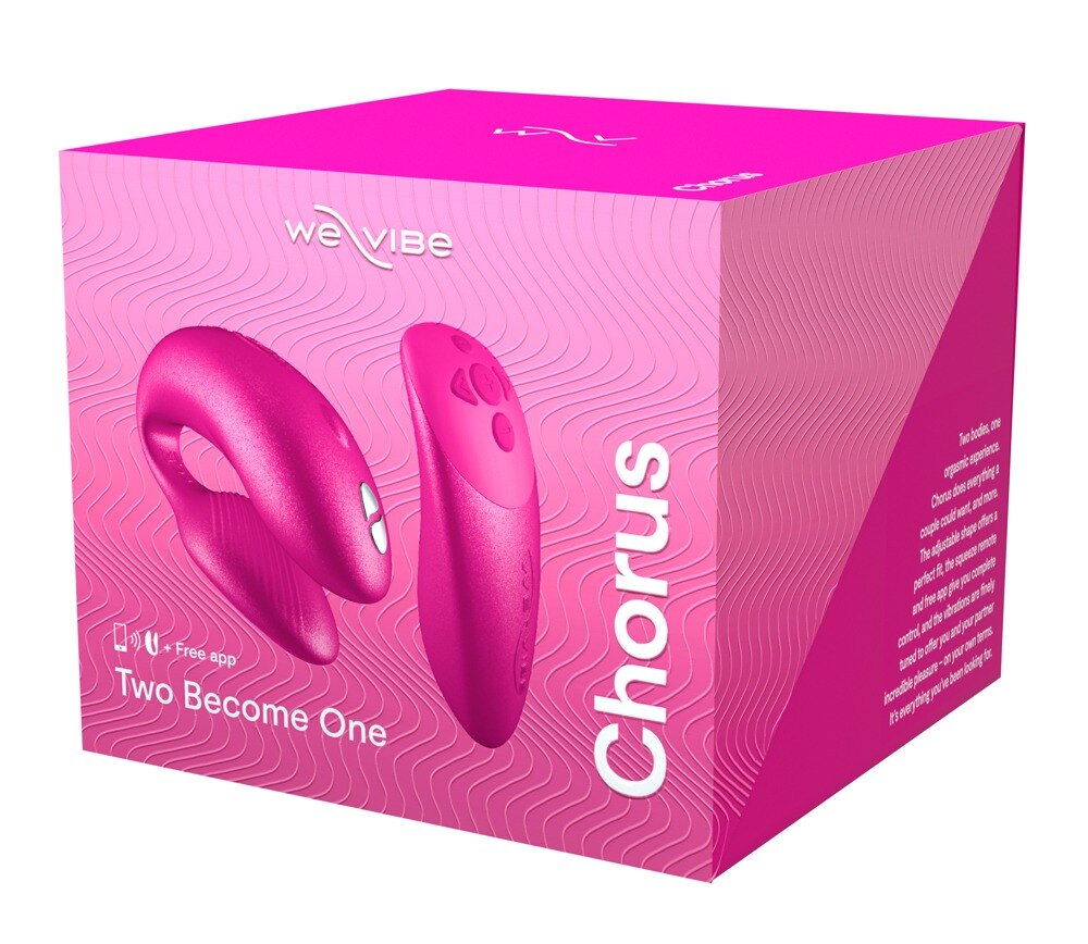 We-Vibe Chorus Couples Vibrator Cosmic Pink