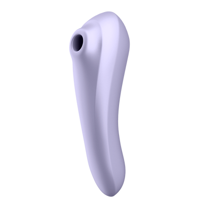 Satisfyer Dual Pleasure Vibrating Air Pulse Clitoral Stimulator Mauve