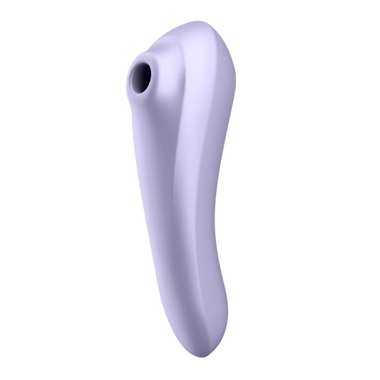 Satisfyer Dual Pleasure Vibrating Air Pulse Clitoral Stimulator Mauve