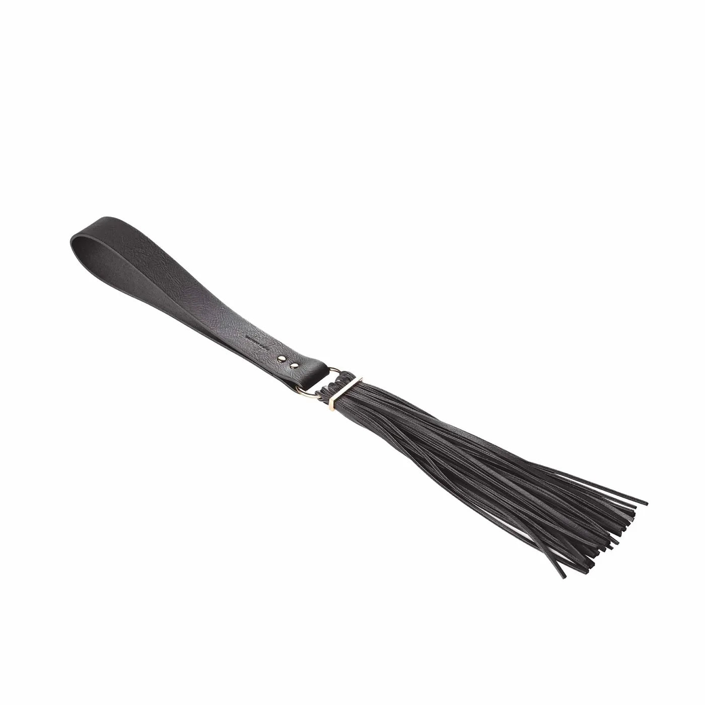 Bijoux Indiscrets Maze Black Tassel Flogger