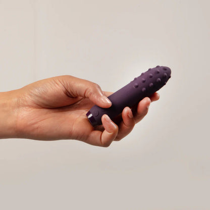 Je Joue Duet Textured Silicone Bullet Vibrator Purple