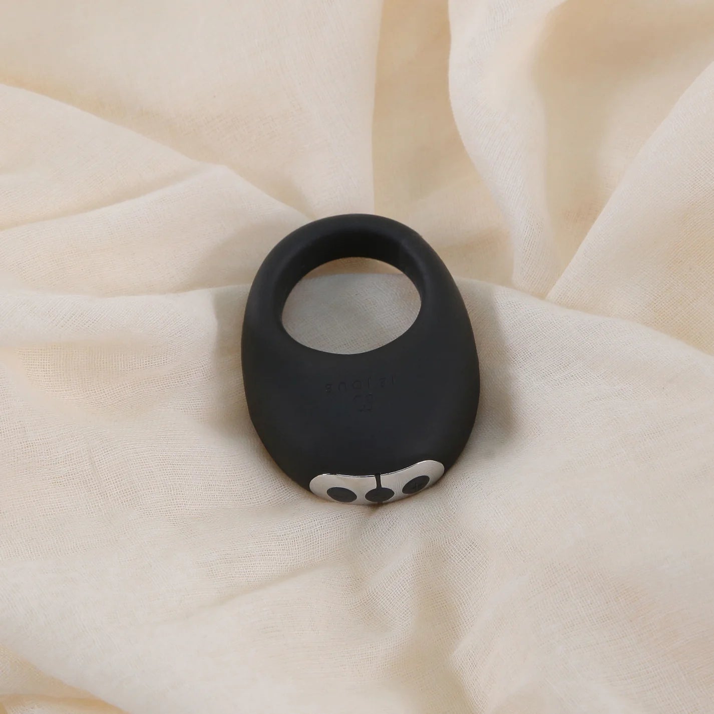 Je Joue Mio Vibrating Silicone Cock Ring Black