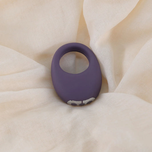 Je Joue Mio Vibrating Silicone Cock Ring Purple