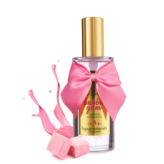 Bijoux Indiscrets Bubblegum Warming Massage Oil 100ml