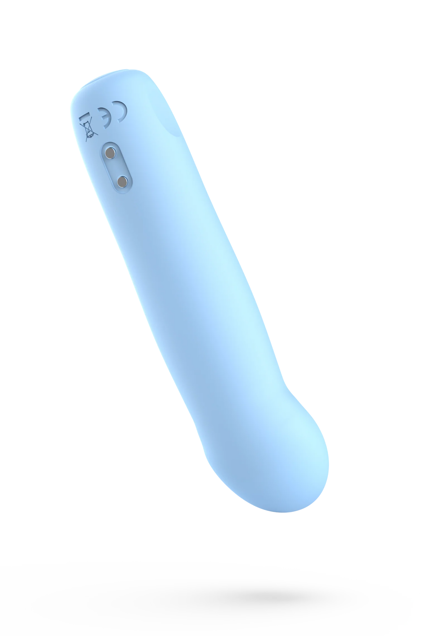 B Swish Bcute Curve Infinite Classic Limited Edition Silicone Bullet Vibrator Blue