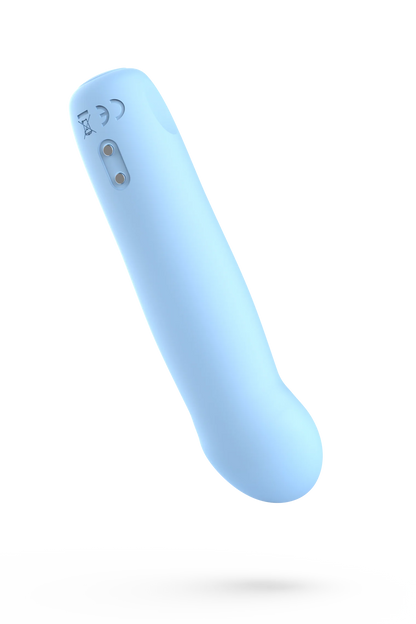 B Swish Bcute Curve Infinite Classic Limited Edition Silicone Bullet Vibrator Blue