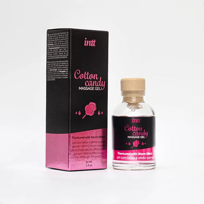 Intt Cotton Candy Massage Gel Flavoured with Warm Effect 30ml