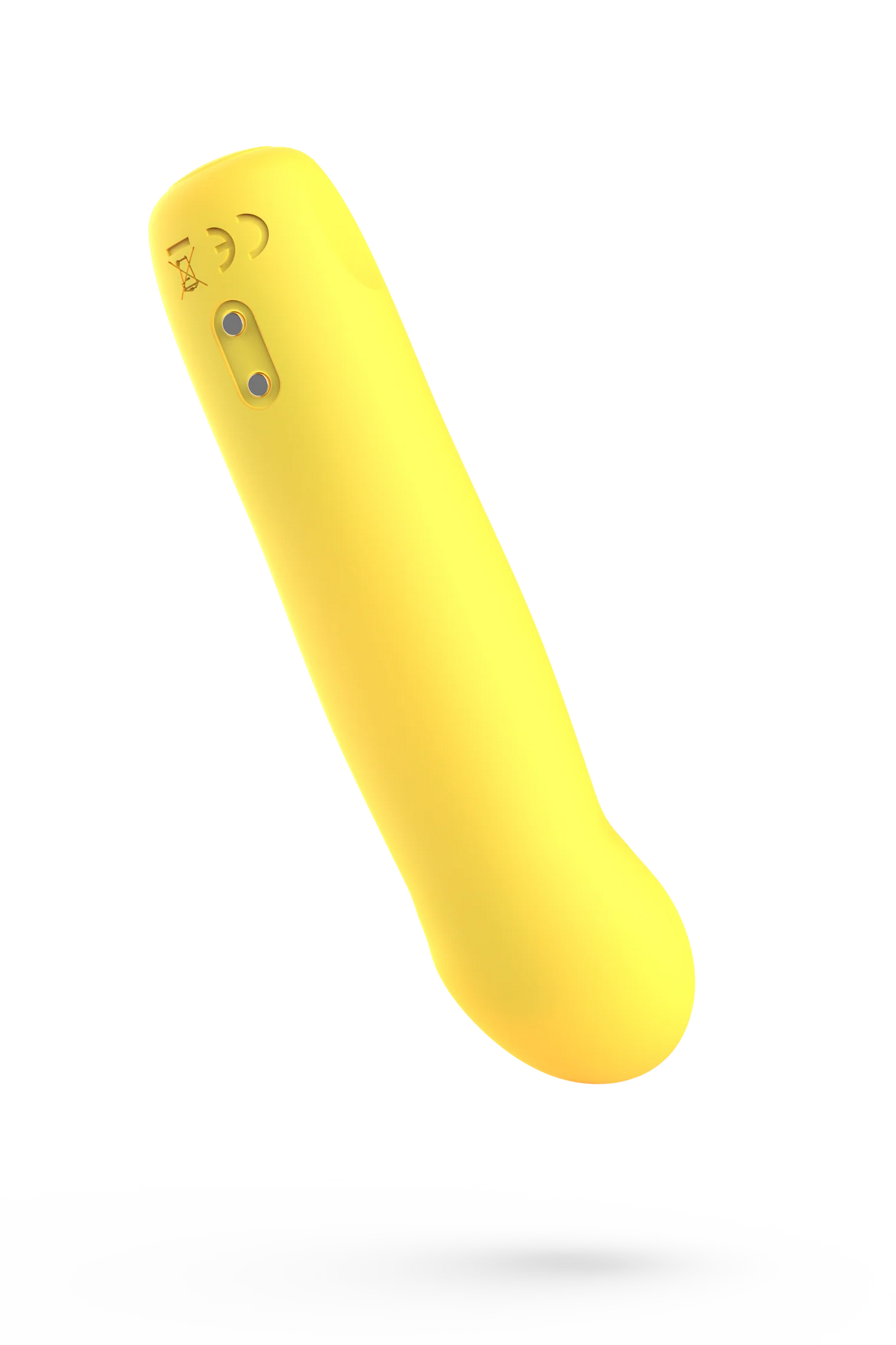 B Swish Bcute Curve Infinite Classic Limited Edition Silicone Bullet Vibrator Yellow