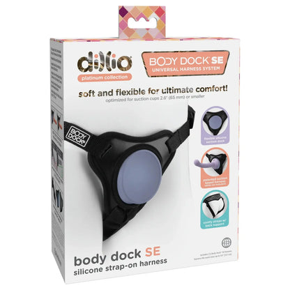 Dillio Platinum Body Dock SE Suction Cup Strap-On Harness