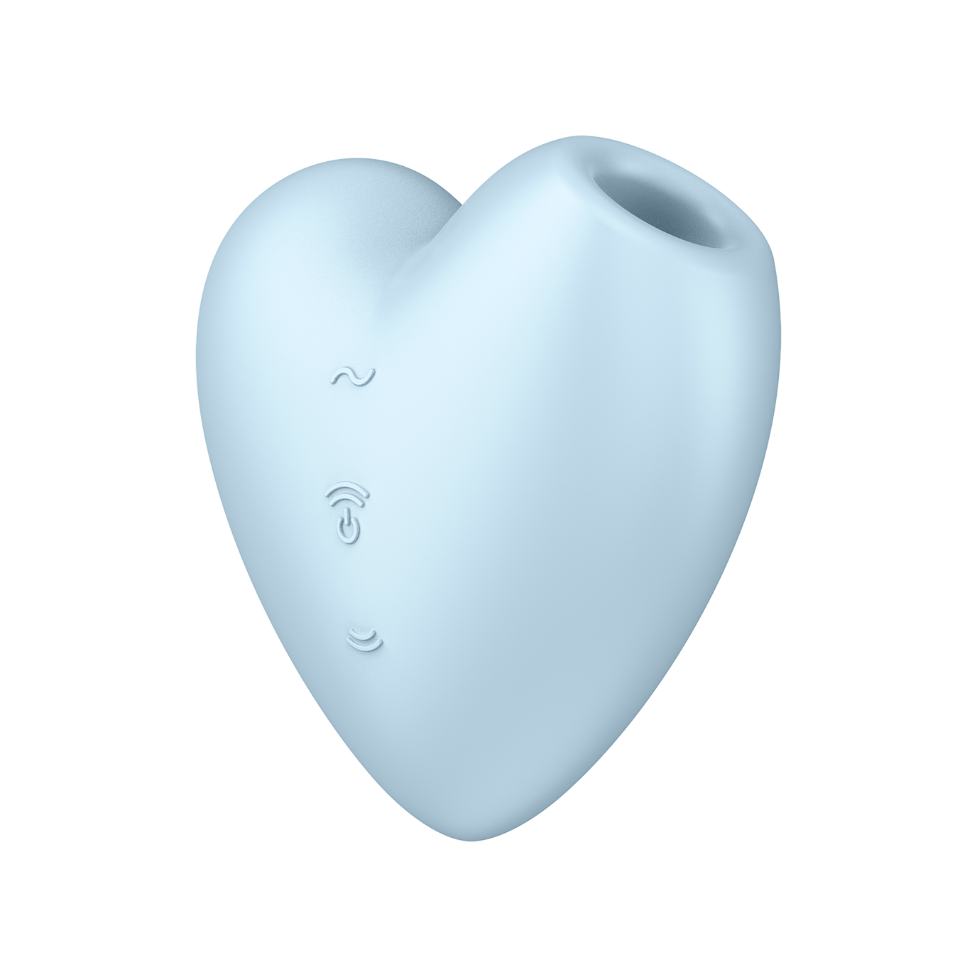 Satisfyer Cutie Heart Vibrating Air Pulse Clitoral Stimulator Blue