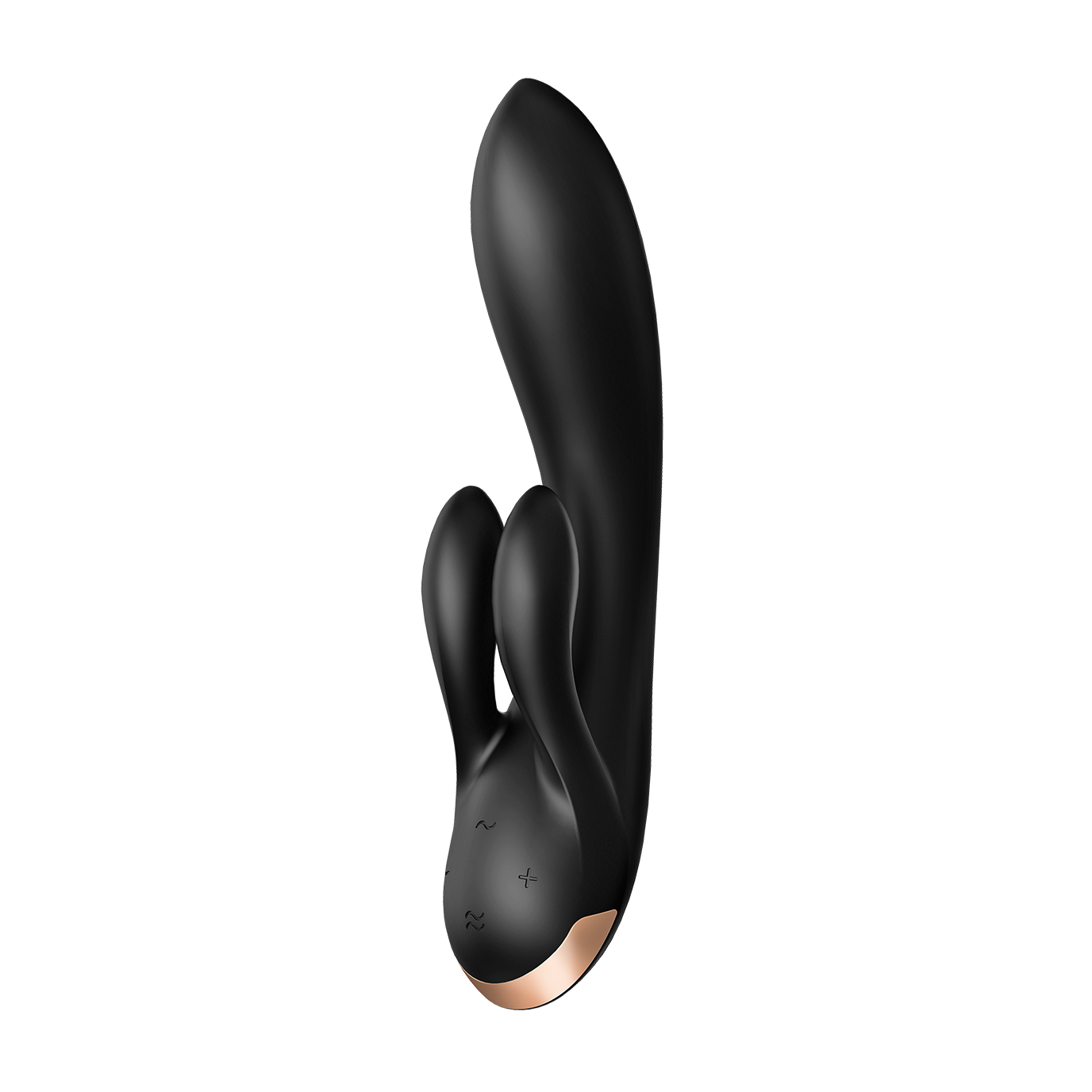 Satisfyer Double Flex App Enabled Rabbit Vibrator Black