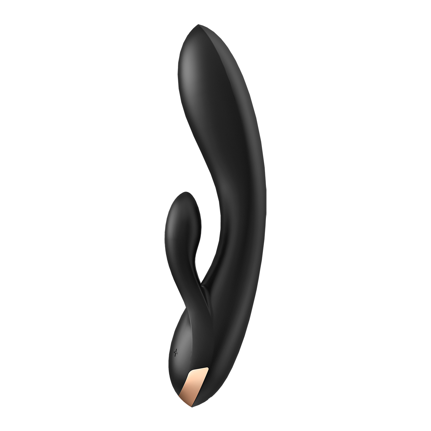 Satisfyer Double Flex App Enabled Rabbit Vibrator Black