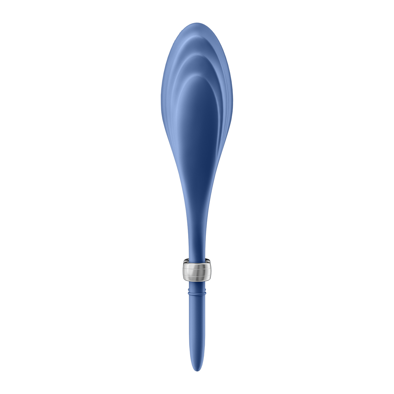 Satisfyer Duelist Silicone Vibrating Cock Ring Blue