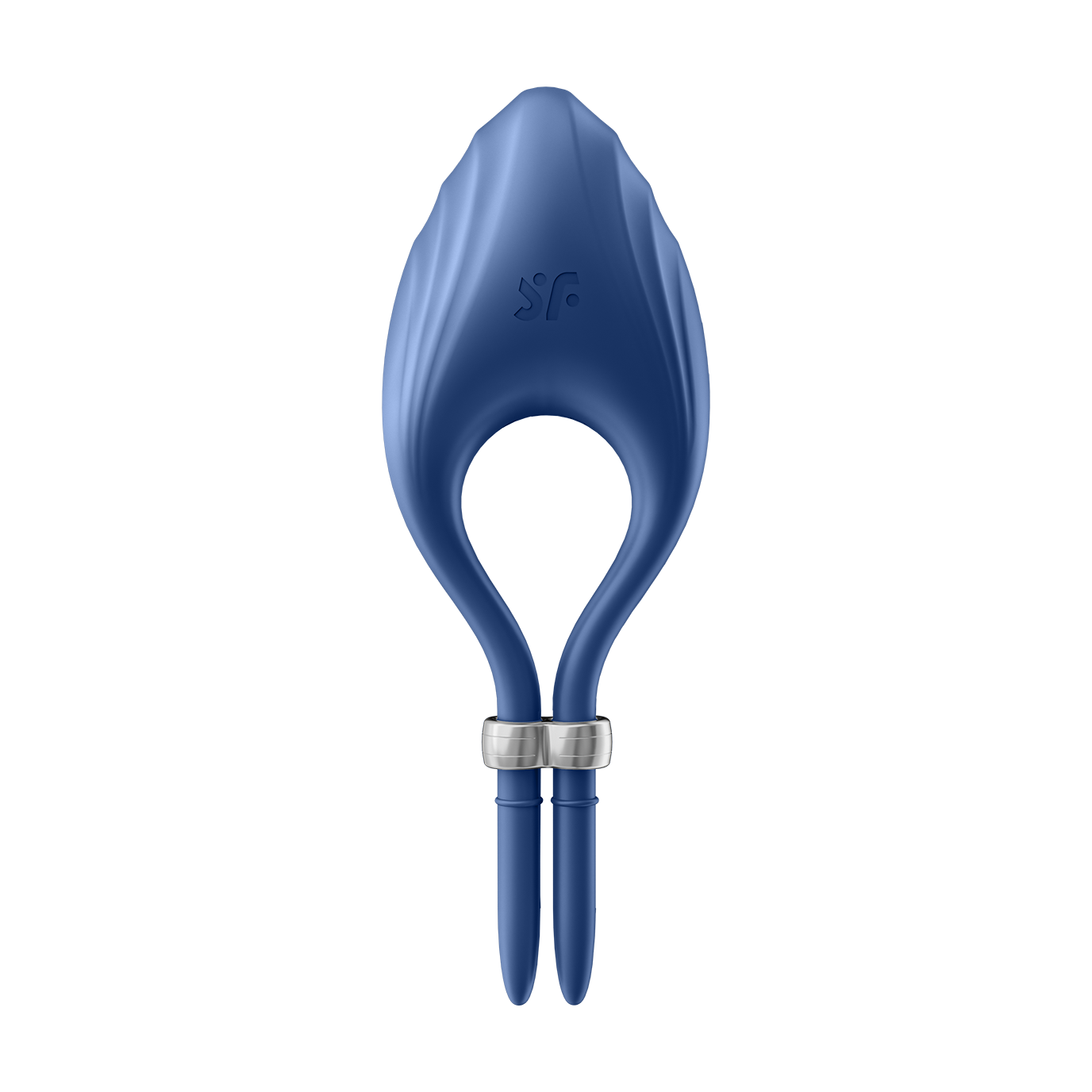 Satisfyer Duelist Silicone Vibrating Cock Ring Blue