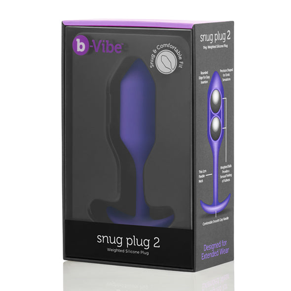 B-Vibe Snug Plug 2 Purple