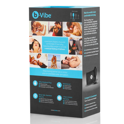 B-Vibe Snug Plug 3 Black