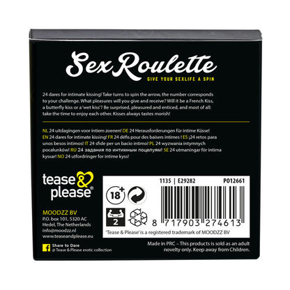 Tease & Please Sex Roulette Kiss