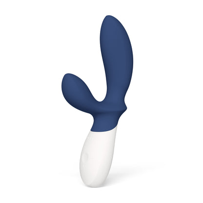 LELO Loki Wave 2 Vibrating Dual Prostate Massager Base Blue