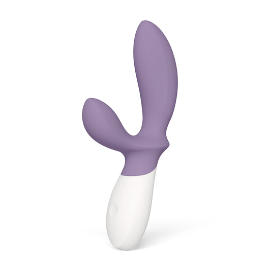 LELO Loki Wave 2 Vibrating Dual Prostate Massager Violet Dusk