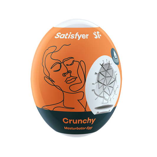 Satisfyer Masturbator Egg Crunchy