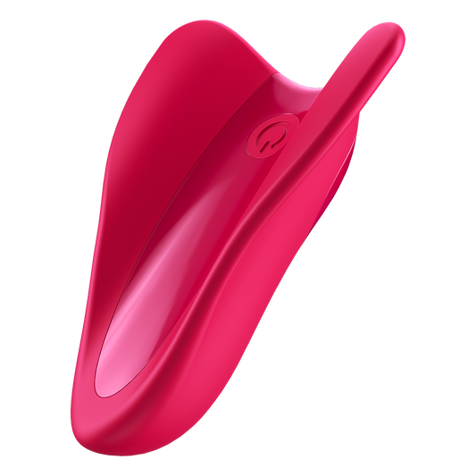 Satisfyer High Fly Silicone Finger Vibrator Red