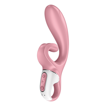 Satisfyer Hug Me App Enabled Rabbit Vibrator Pink