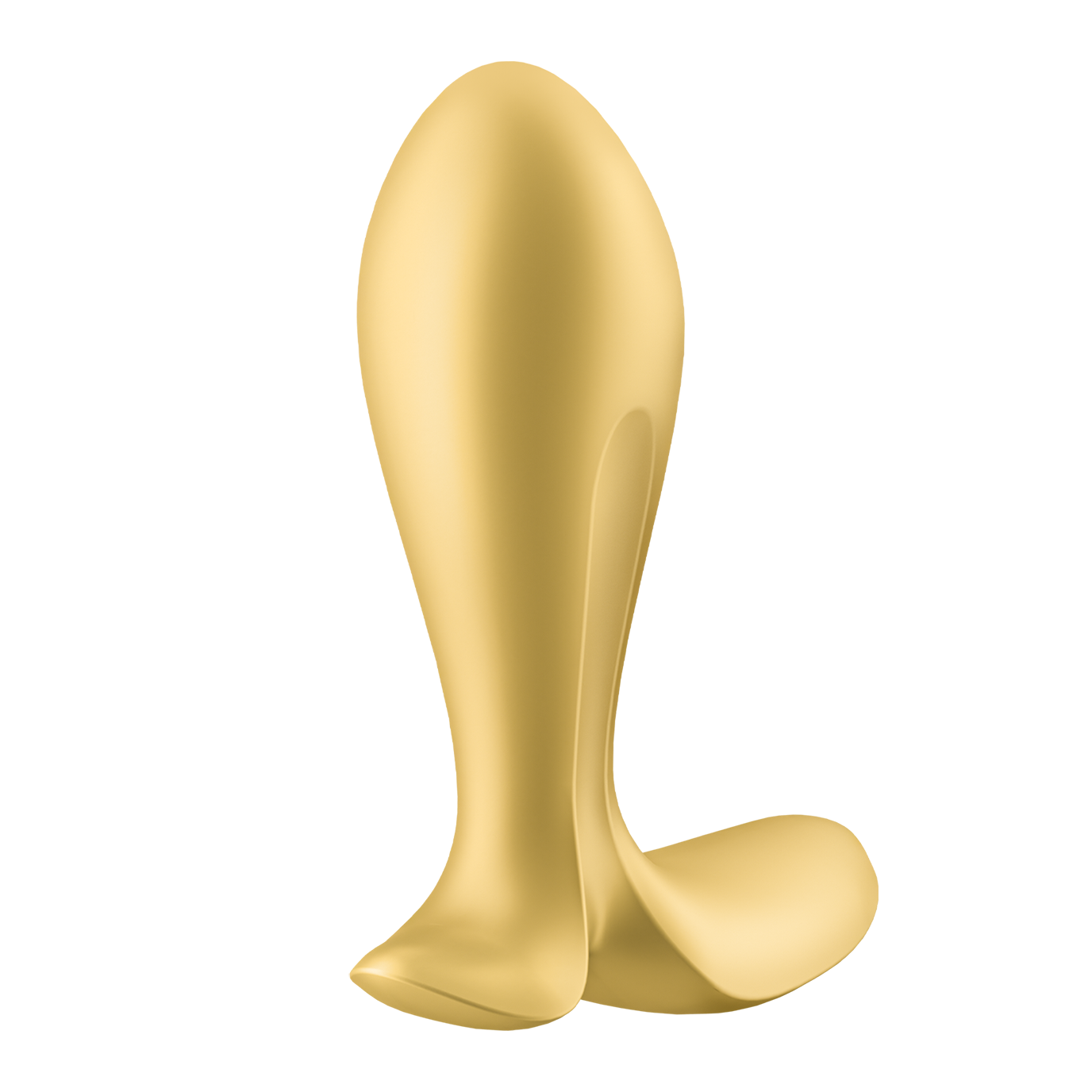 Satisfyer Intensity Plug App Enabled Silicone Anal Plug Yellow