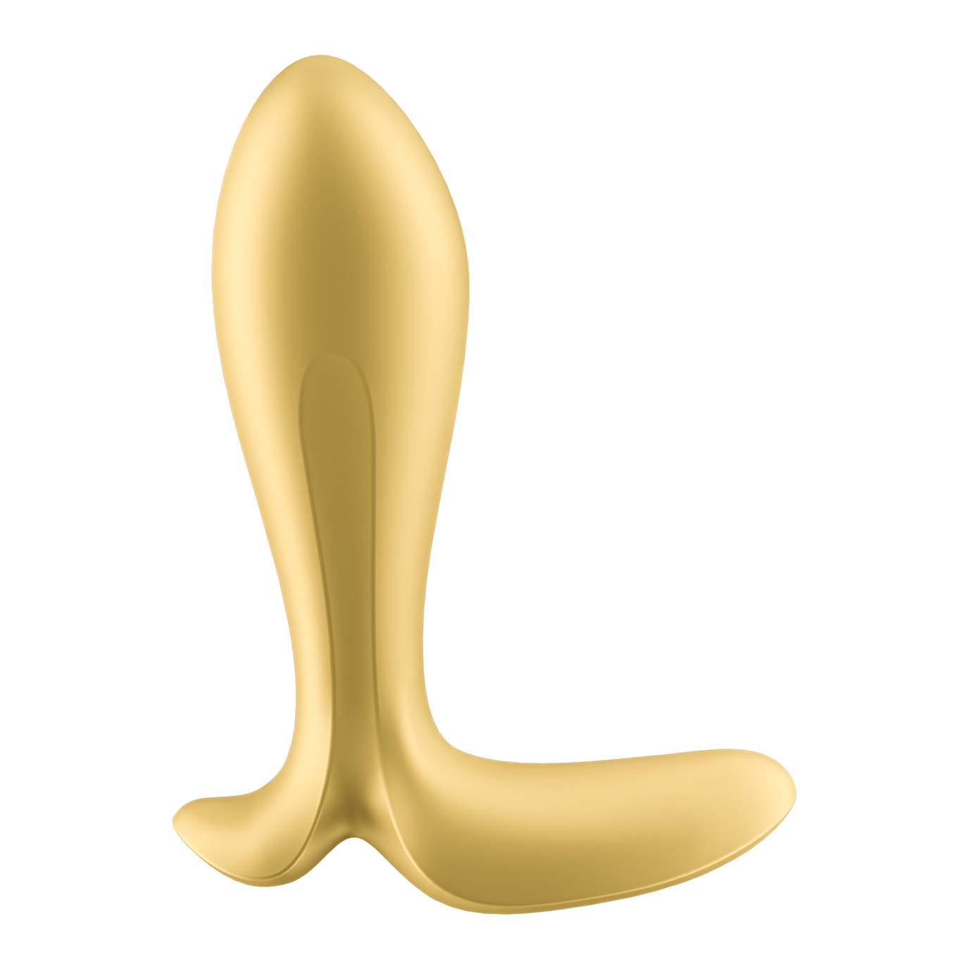 Satisfyer Intensity Plug App Enabled Silicone Anal Plug Yellow