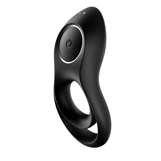 Satisfyer Legendary Duo Silicone Vibrating Double Cock Ring