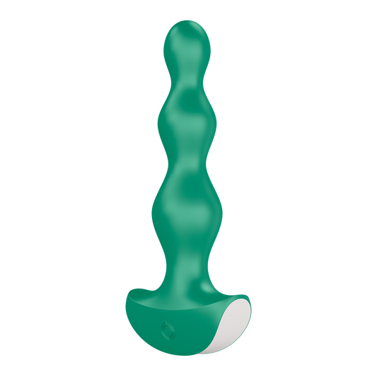 Satisfyer Lolli Plug 2 Vibrating Beaded Butt Plug Green