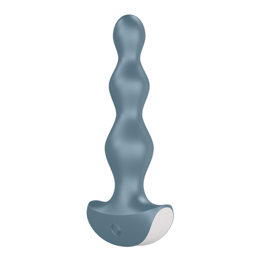 Satisfyer Lolli Plug 2 Vibrating Beaded Butt Plug Grey