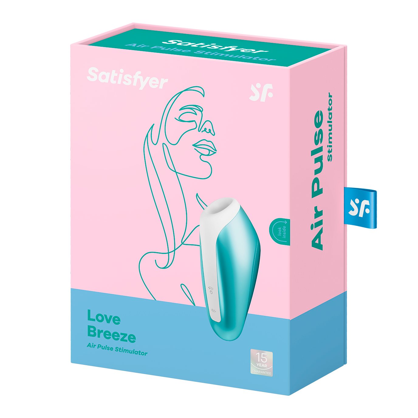 Satisfyer Love Breeze Air Pulse Clitoral Stimulator Blue