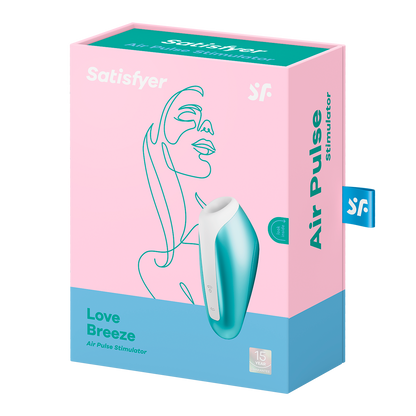 Satisfyer Love Breeze Air Pulse Clitoral Stimulator Blue