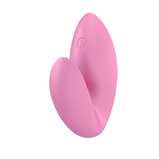 Satisfyer Love Riot Silicone Finger Vibrator Pink