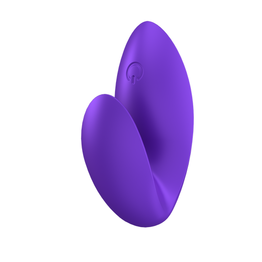 Satisfyer Love Riot Silicone Finger Vibrator Purple