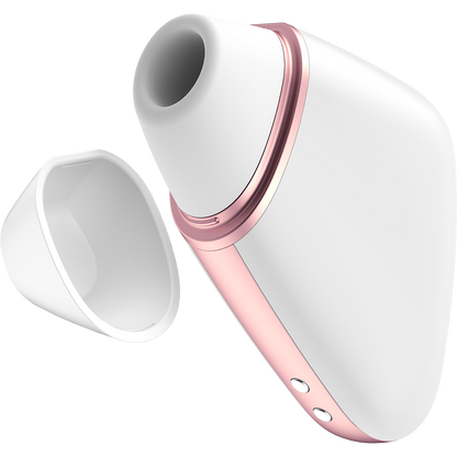 Satisfyer Love Triangle App Enabled Air Pulse Clitoral Stimulator White