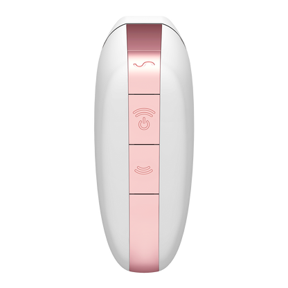 Satisfyer Love Triangle App Enabled Air Pulse Clitoral Stimulator White