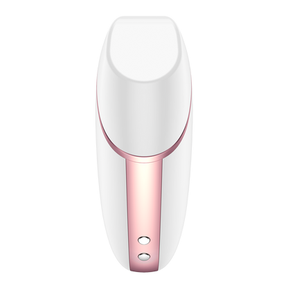 Satisfyer Love Triangle App Enabled Air Pulse Clitoral Stimulator White