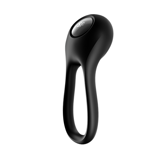 Satisfyer Majestic Duo Silicone Vibrating Double Cock Ring