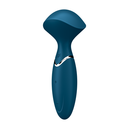 Satisfyer Mini Wand-er Silicone Wand Vibrator Blue